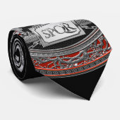 [900] Silver Roman imperial Eagle Stropdas (Opgerold)