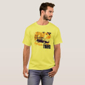 900 turbo converteerbare grunge in sinaasappel t-shirt (Voorkant volledig)