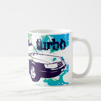 900-vert turbo mok- bruin/groen koffiemok