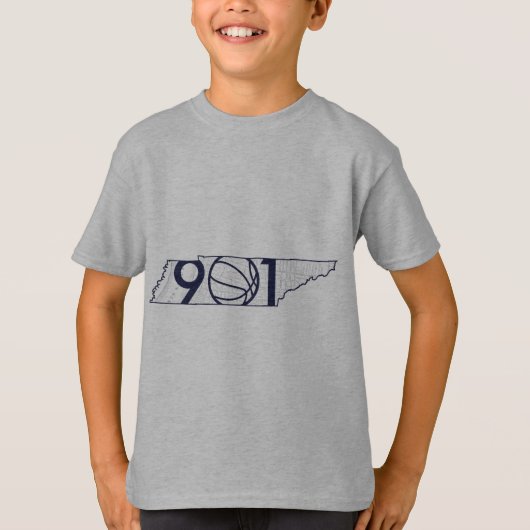 901 Basketball T-shirt (Voorkant)