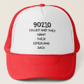 90210 geroepen en ze willen hun uitbarstingen teru trucker pet (Voorkant)