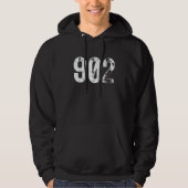902 Area Code Nova Scotia PE Island Mobile Area Co Hoodie (Voorkant)