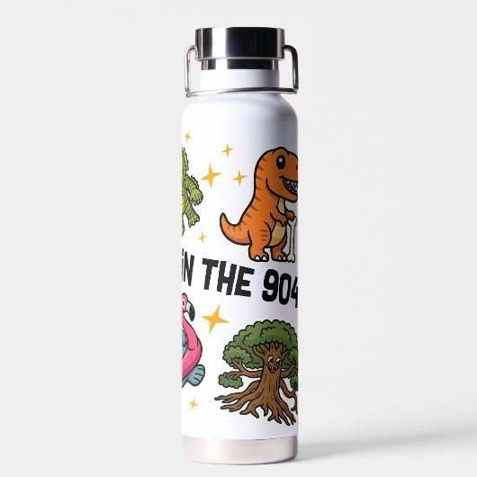 904 Icons Insulated Bottle Waterfles (Achterkant)