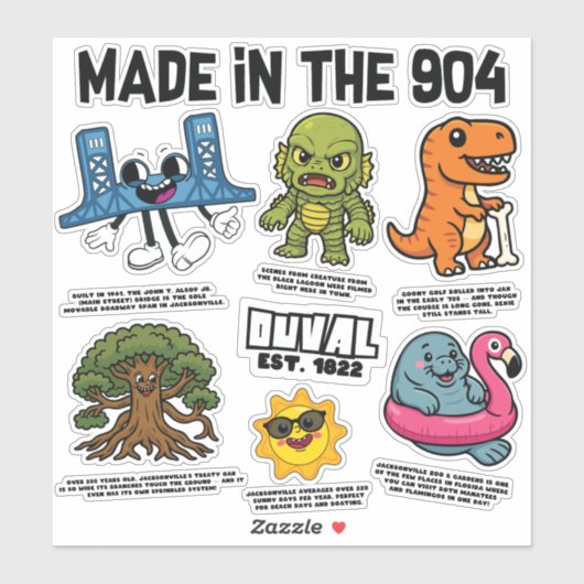 904 Icons Vinyl Sticker Blad (Vel)