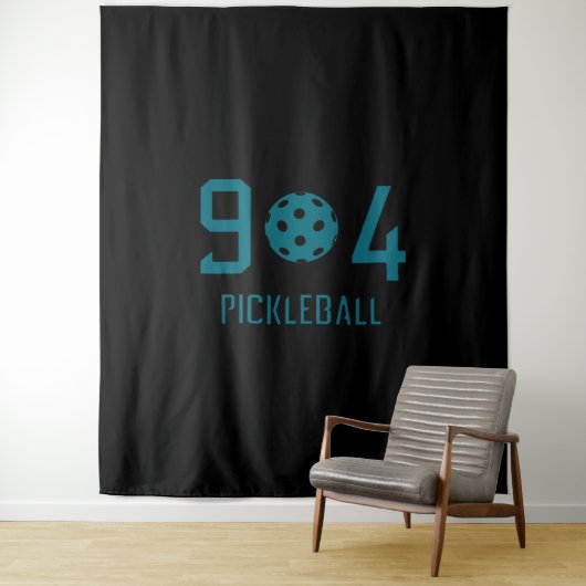904 Pickleball 2 Wandkleed (In situ)