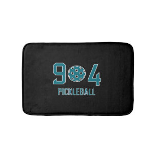 904 Pickleball Blauwgroen Badmat