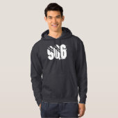 "906" Dark Gray Upper Peninsula hoodie (Voorkant volledig)