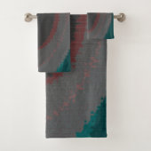 906 De Wereld Is Abstract Bad Handdoek (Insitu)