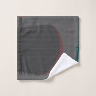 906 De Wereld Is Abstract Bad Handdoek