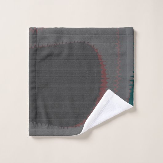 906 De Wereld Is Abstract Bad Handdoek (Wasdoekje)
