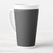 906 De Wereld Is Abstract Latte Mok (Linkerhoek)