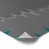 906 De Wereld Is Abstract Poster (Hoek)