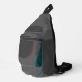 906 De Wereld Is Abstract Sling Bag (Rechterhoek)