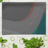 906 De Wereld Is Abstract Theedoek (Gevouwen)
