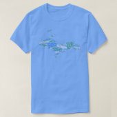 906, Lake Superior, Upper Peninsula of Michigan  T-shirt (Design voorkant)