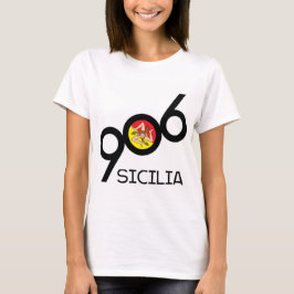 906 Sicilia Yooper Italiaans T-shirt