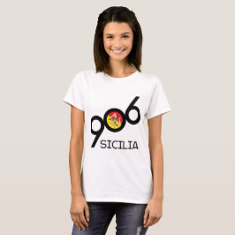 906 Sicilia Yooper Italiaans T-shirt