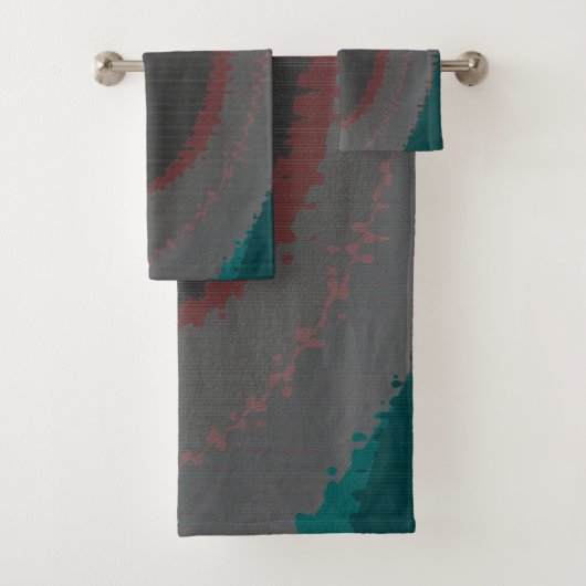 906 The World Is Abstract Bad Handdoek (Insitu)