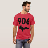 906 Upper Peninsula Shirt Yooper Upper Michigan (Voorkant volledig)