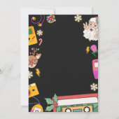 90 Costume Holiday party Invitation Kaart (Achterkant)