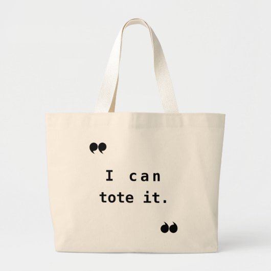 90 dagen durende verloofde - Angela Fans - ik kan  Grote Tote Bag (Voorkant)