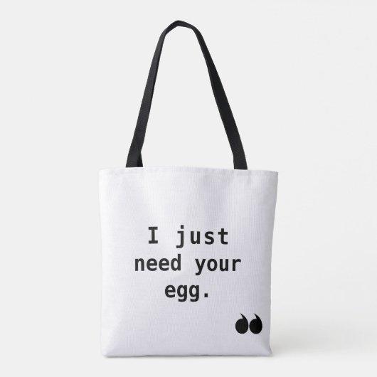 90 dagen Fiancé Canvas tas (Achterkant)