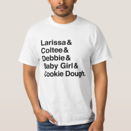 90 Day Fiance Larissa & Coltee Ampersand T-shirt