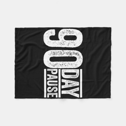 90 Day  Fleece Deken (Voorkant (Horizontaal))