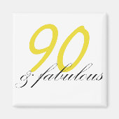 90 & Fabulous Magneet (Voorkant)