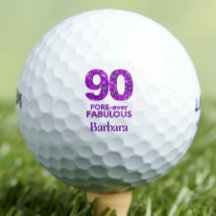 90 FOREVER-ever Fabulous 90th Birthday Purple Flow