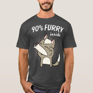 90 Fursona Furries Fandom Fursuit T-shirt