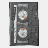 90-inch Emo-Cassettebandje zwart-wit, gemengde tap Theedoek (Verticaal)