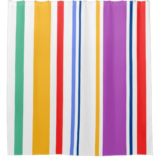 90-inch geïnspireerde, uit meerdere kleuren, helde douchegordijn (Voorkant)