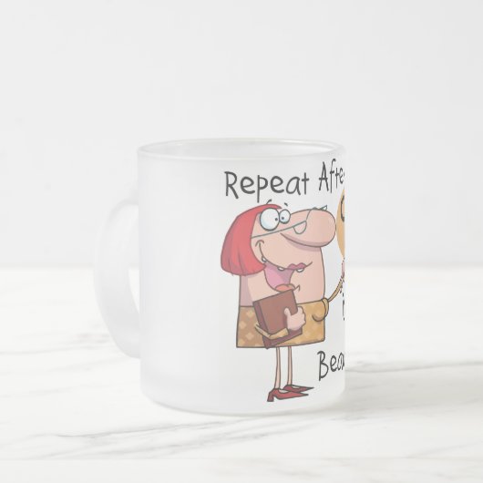 90 is mooie Tshirts en geschenken Matglas Koffiemok (Voorkant links)