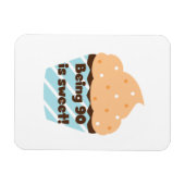 90 is Sweet Birthday T-shirts en cadeautjes Magneet (Horizontaal)