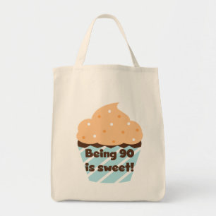 90 is Sweet Birthday T-shirts en cadeautjes Tote Bag
