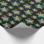 90 jaar en het liefhebben | 90e verjaardag cadeaupapier (Hoek)