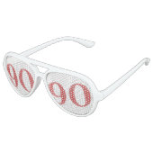 90 jaar jubileum aviator zonnebril (Gekanteld)