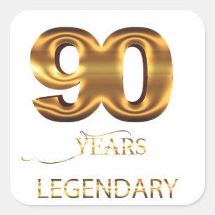 90 jaar legendarische sticker