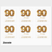 90 jaar legendarische sticker (Vel)