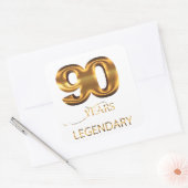 90 jaar legendarische sticker (Envelop)