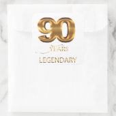 90 jaar legendarische sticker (Tas)