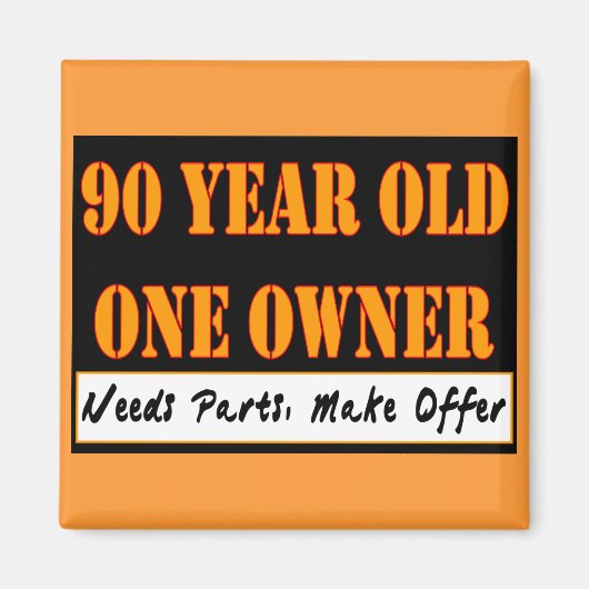 90 jaar oud, één eigenaar - heeft onderdelen nodig magneet (Voorkant)