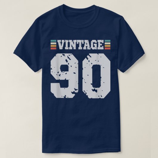  90 jaar oude Happy 90th Birthday Fun Sports T-shirt (Design voorkant)