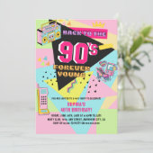 90 jaar terug Verjaardag Kaart (Staand voorkant)