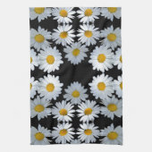 90 jaar zwarte maaltijd theedoek (Verticaal)