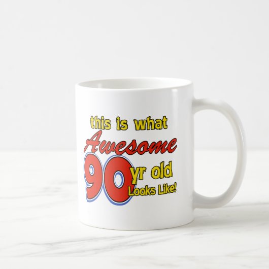 90-jarige design koffiemok (Rechts)