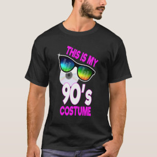 90-jarige kostuum Dit is mijn 90-kostuum T-shirt