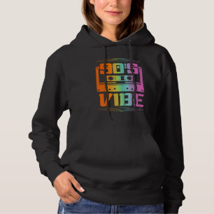90-jarige vrouwelijke Mannen Kustpartij Retro 90's Hoodie