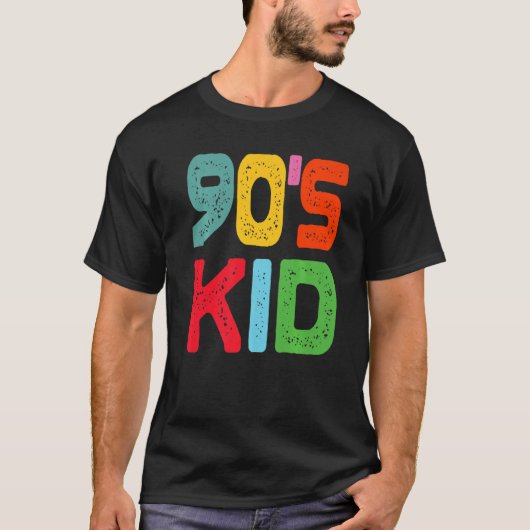 90 Kind Costume  Retro Party T-shirt (Voorkant)
